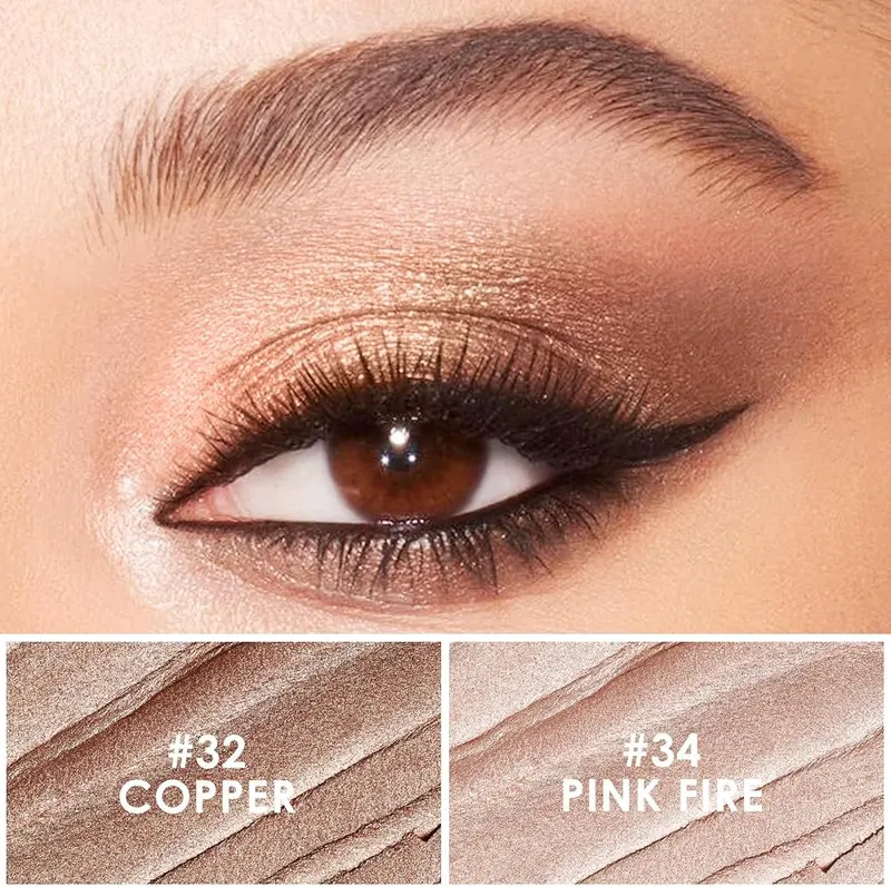 FOCALLURE 2Pcs Cream Eyeshadow Sticks – Two cream eyeshadow sticks