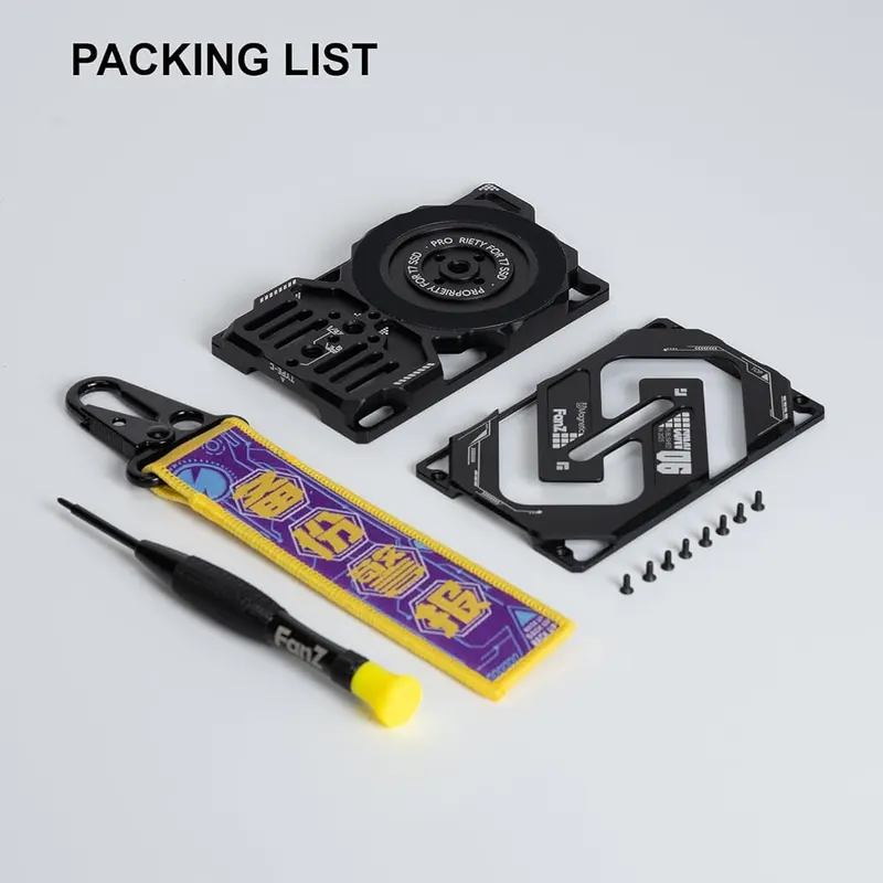 FOMOZER Magnetic Aluminum Expansion Case – Compatible with Samsung T7 drives
