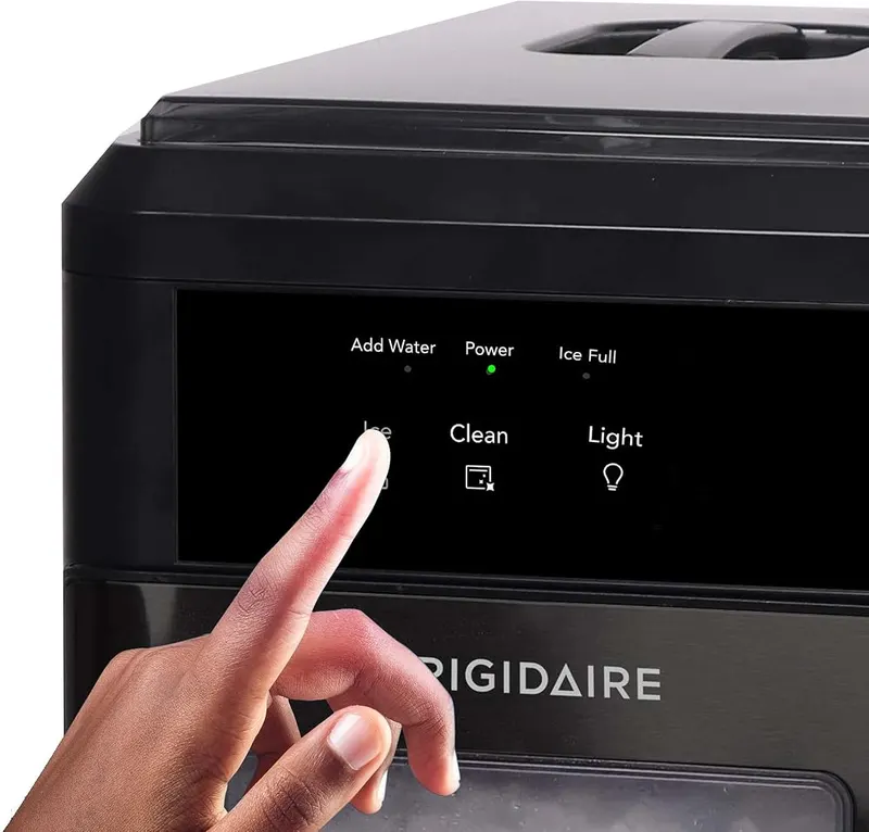 Frigidaire EFIC237 Countertop Crunchy Chewable Nugget Ice – High Capacity