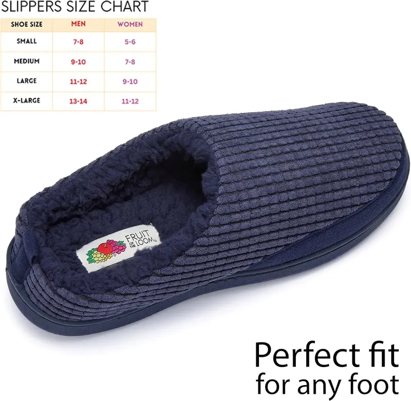 Fruit of the Loom Men’s Waffle Clog Slippers – product photo 6 of 7
