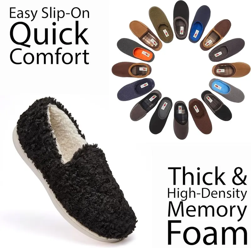 Fruit of the Loom Women’s Berber Loafer Slippers – Perfect for Every Woman