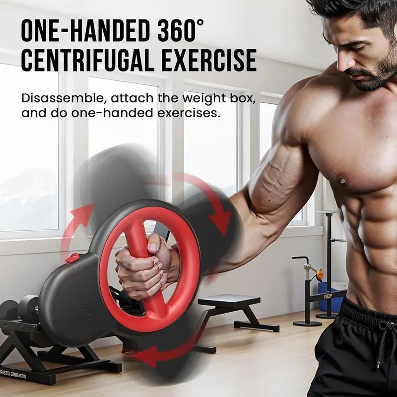 Funray Rotator Burn Machine – Detachable resistance bands for chest expansion