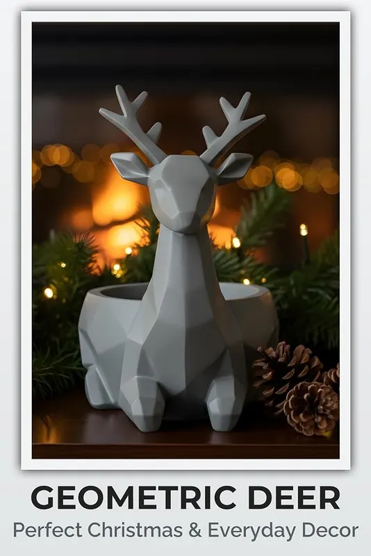 Fuzrea Christmas Decorations – Geometric Elegance