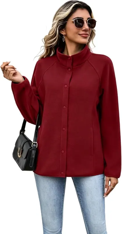 yakyamgi Fuzzy Jackets A009-red – product photo 2 of 6
