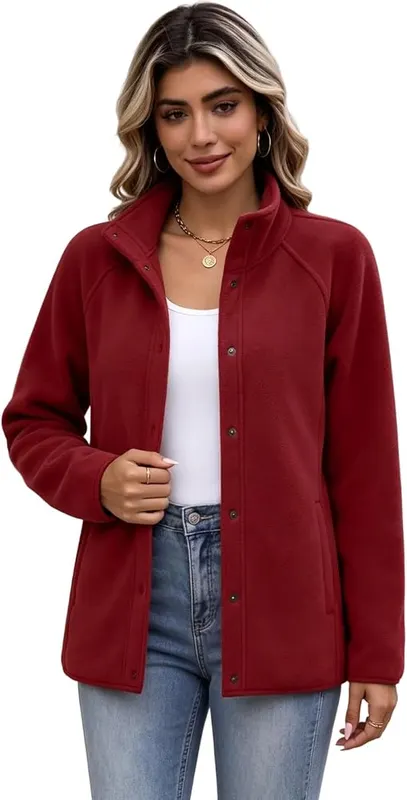 yakyamgi Fuzzy Jackets A009-red – product photo 5 of 6