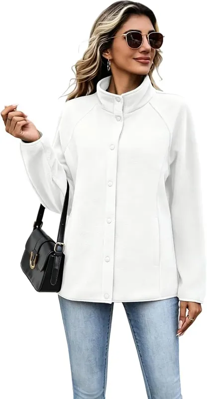 yakyamgi Fuzzy Jackets A011-white – product photo 5 of 6