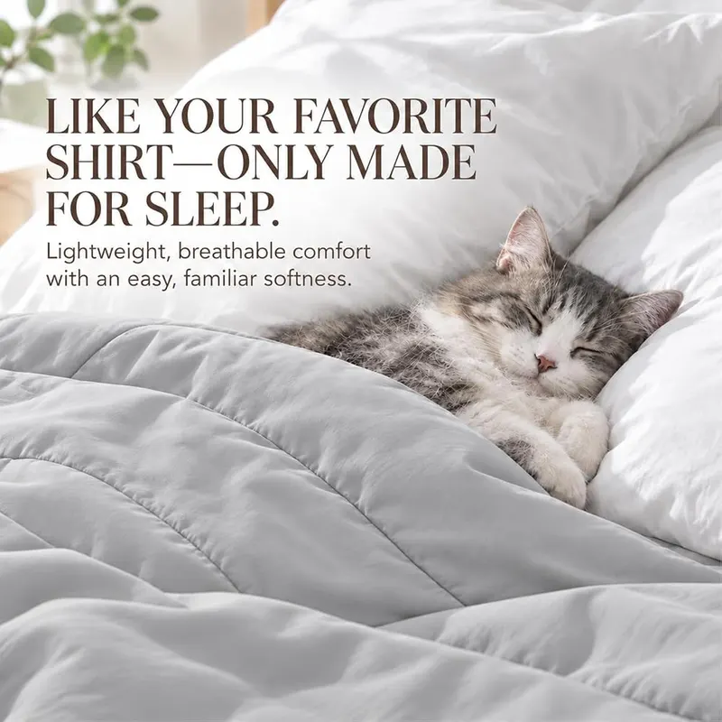 Fuzzysense Twin Comforter – Reversible quilted twin comforter