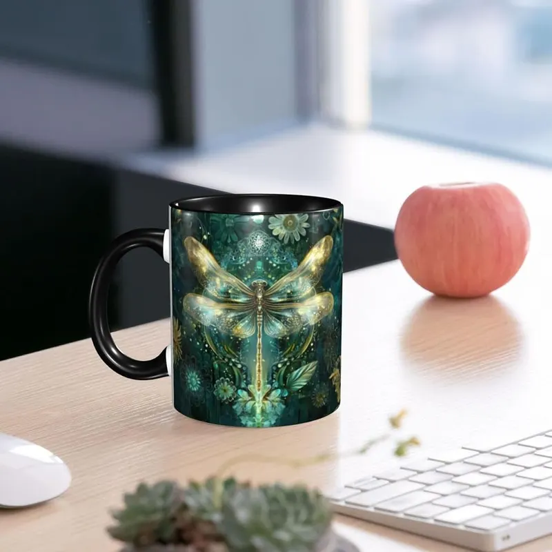 FyLybois Dragonfly Coffee Mug – A Present They’ll Actually Use:Looking for a fun
