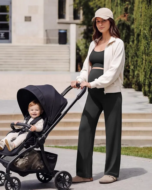 G4Free Maternity Pants Black – Four-way stretch fabric