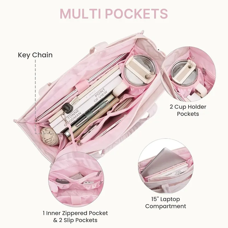 G4Free Tote Bag – Six inner pockets plus side pockets