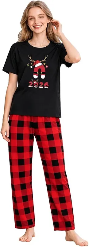 Gaexia Christmas Outfits Matching Sets Small – Family Matching Christmas Outfit