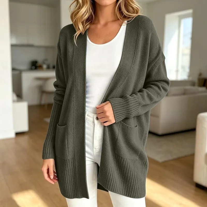 Gaexia Oversized Cardigan Sweaters – Casual loose oversized fit