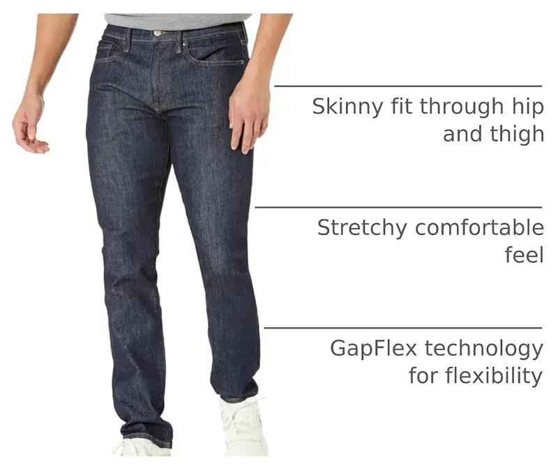 GAP Men’s Skinny Fit Jeans – product photo 3 of 3