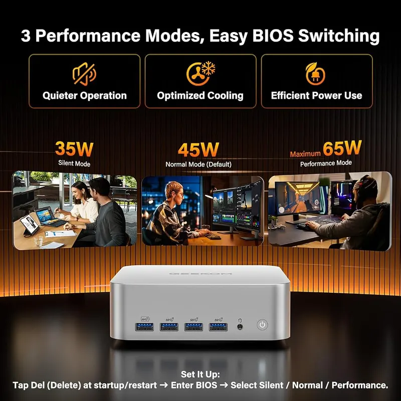 GEEKOM A9 Max AI Boost Mini PC – product photo 8 of 9