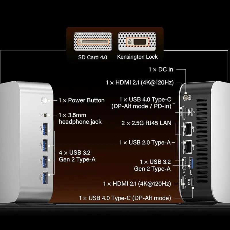 GEEKOM A9 Max AI Boost Mini PC – product photo 9 of 9