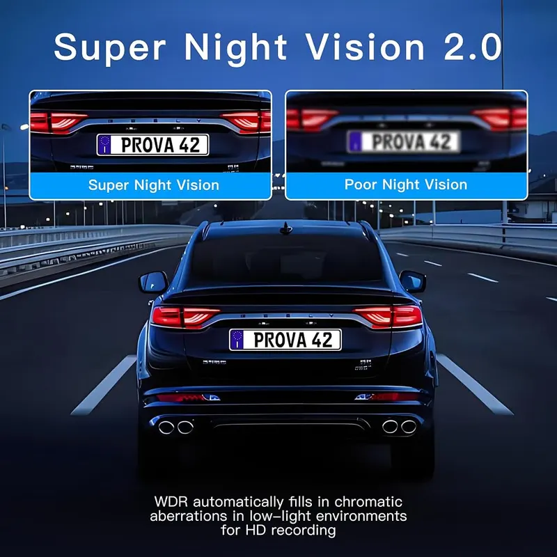 GEMEK 5 Channel Dash Cam 360° View Black – product photo 9 of 9
