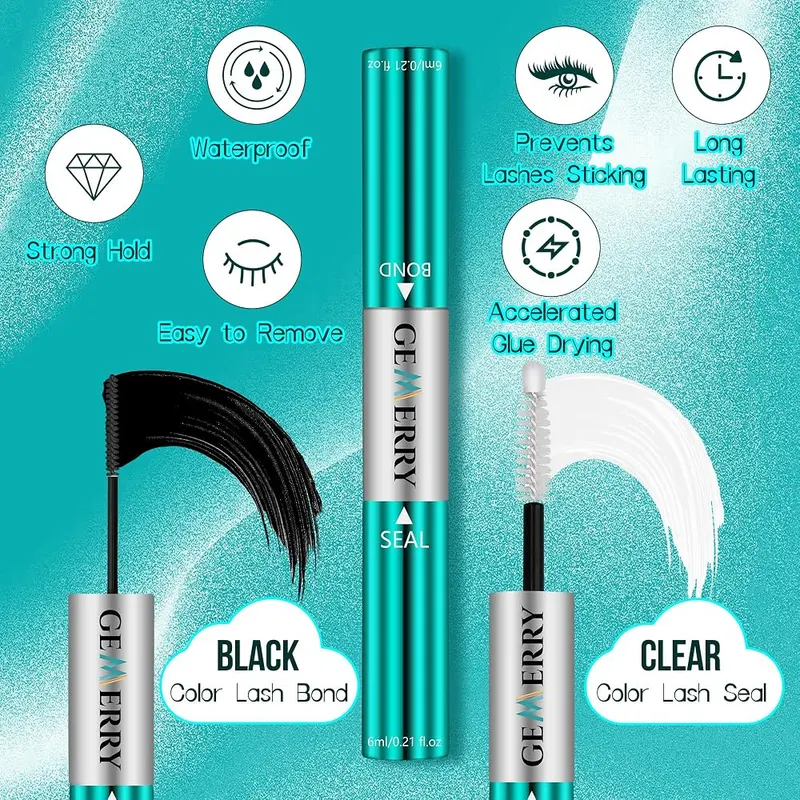 GEMERRY Lash Bond and Seal Kit Lash – Includes bond and seal adhesive