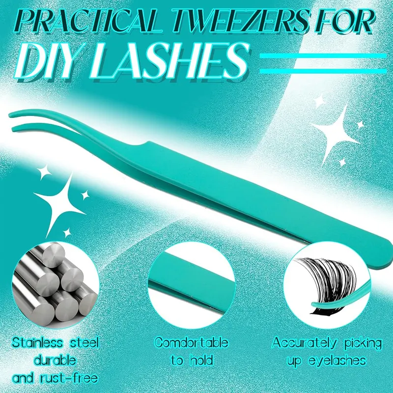 GEMERRY Lash Bond and Seal Kit Lash – Comes with precision tweezers