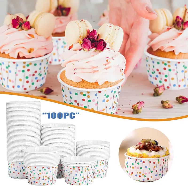 Generic 100 Pcs Ice Cream Cups – Listed for hot and cold use