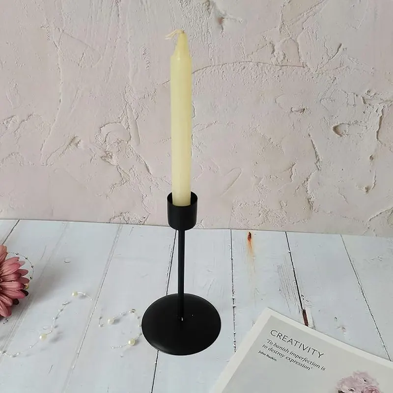 Generic 2 Pack Vintage Pillar Candle Holder – Convenient two pack set