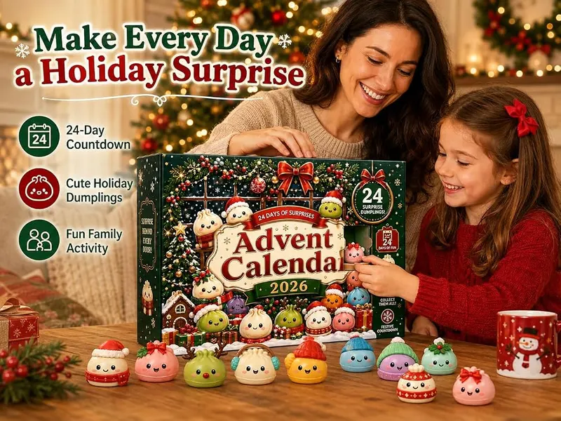 Generic 2026 Christmas Squishy Advent Calendar – Christmas 2026 edition