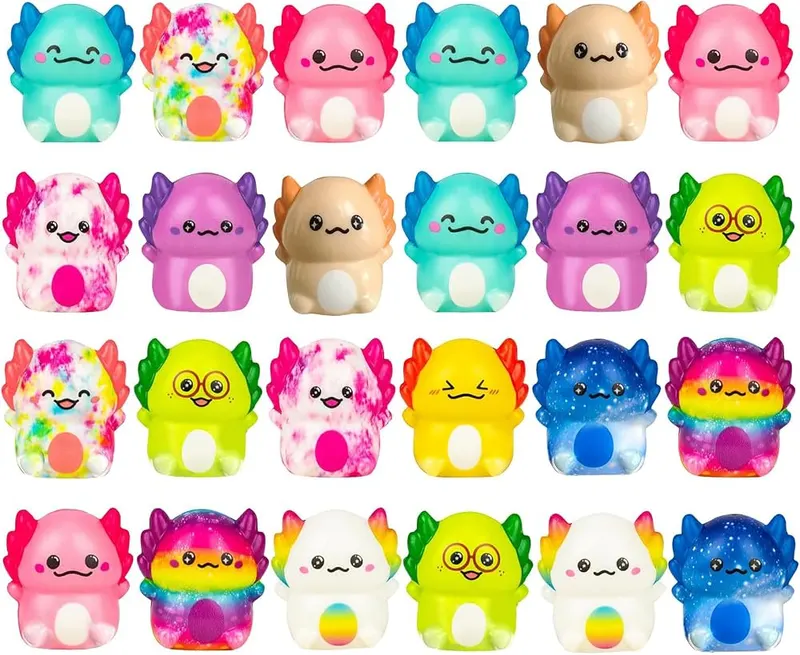 Generic 24PC Axolotl Squishy Toys – product photo 8 of 8