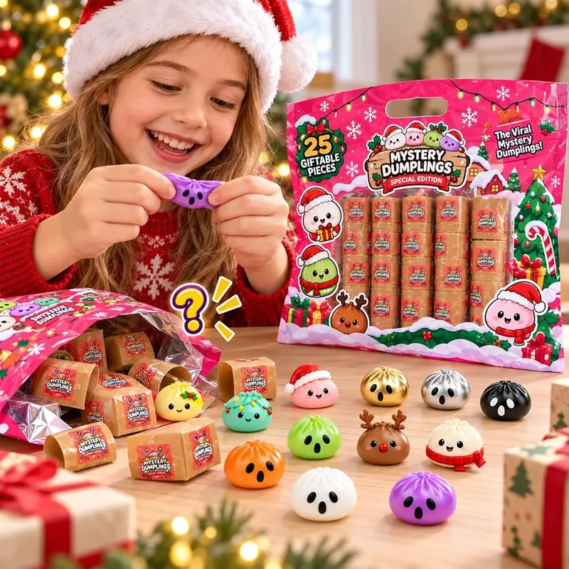 Generic 25Pcs Christmas Mini Squishy Advent Calenda – product photo 8 of 9