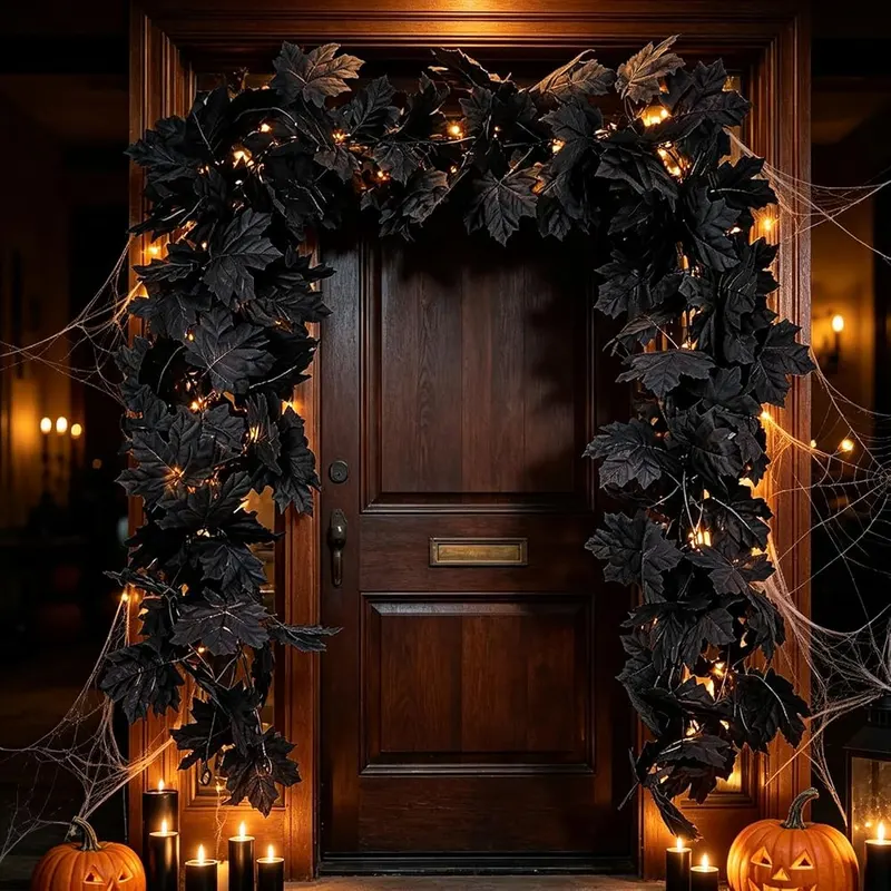 Generic 2Pack 5.9FT Artificial Autumn Halloween Garland – product photo 3 of 7