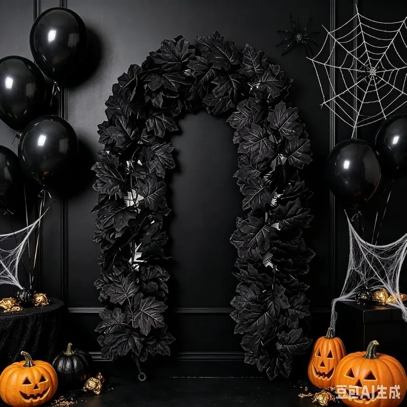 Generic 2Pack 5.9FT Artificial Autumn Halloween Garland – product photo 4 of 7