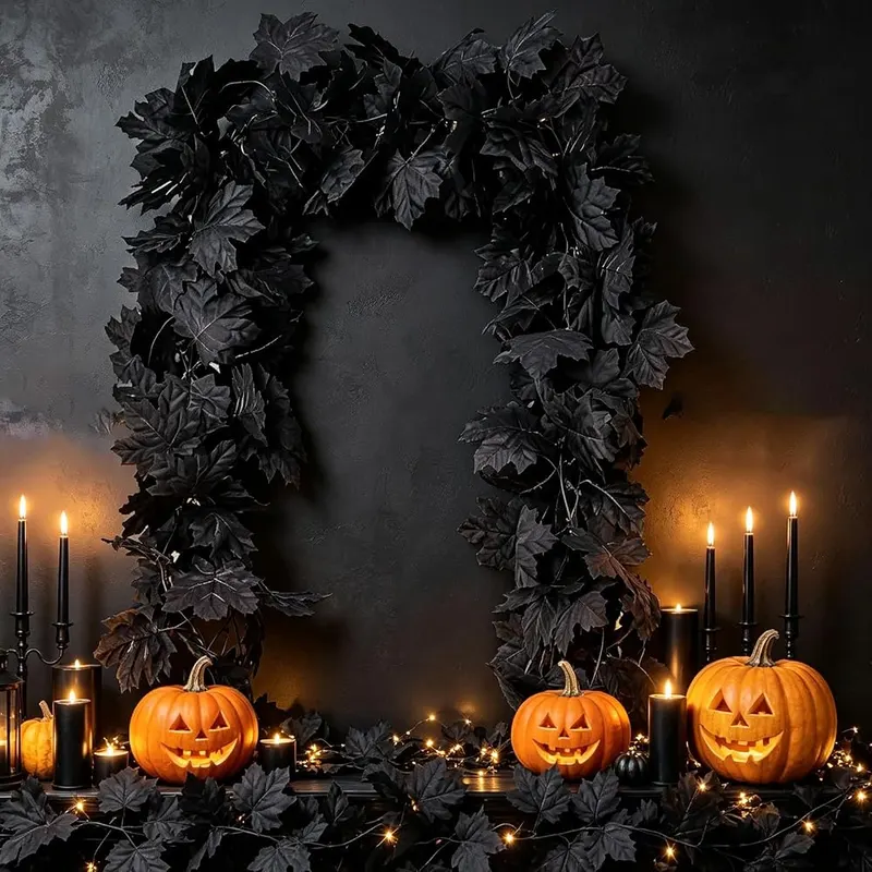 Generic 2Pack 5.9FT Artificial Autumn Halloween Garland – product photo 5 of 7
