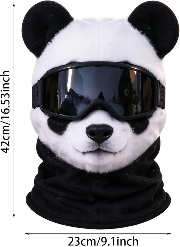 Generic 3D Animal Ears Balaclava Winding Windproof – Funny 3D animal ear design