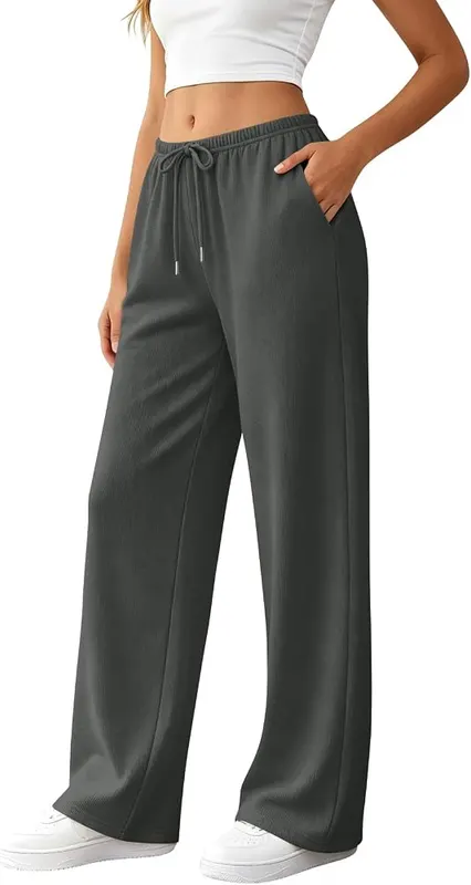 Generic Baggy Sweatpants A004-gray Medium in A004-gray