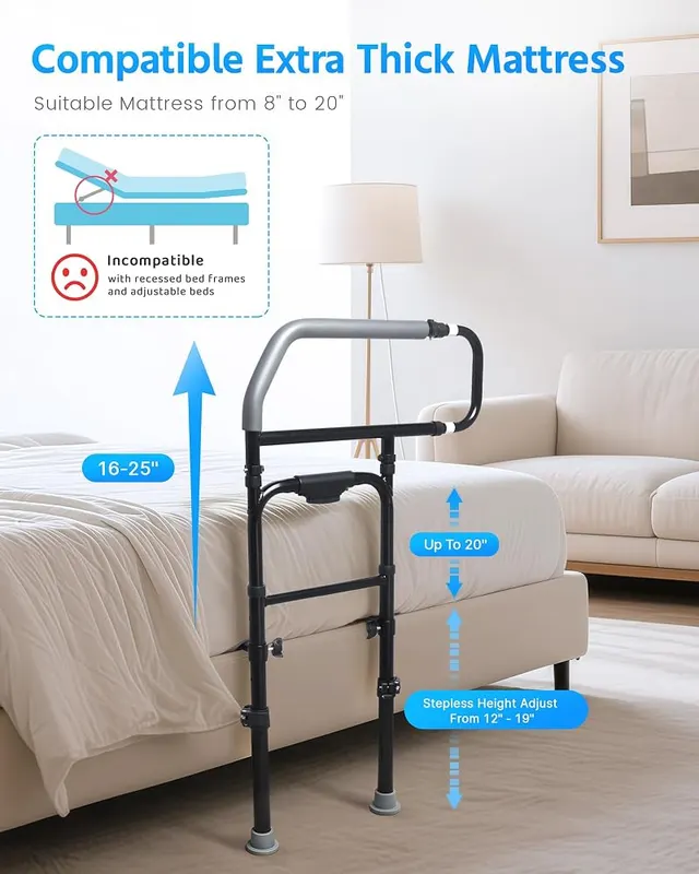 Generic Bed Rail for Elderly Adults Safety – product photo 3 of 8