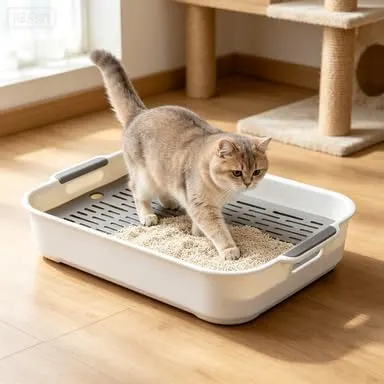 Generic Cat Litter Box – Non-stick easy-clean surface