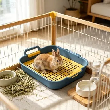 Generic Cat Litter Box – Open-top design for airflow