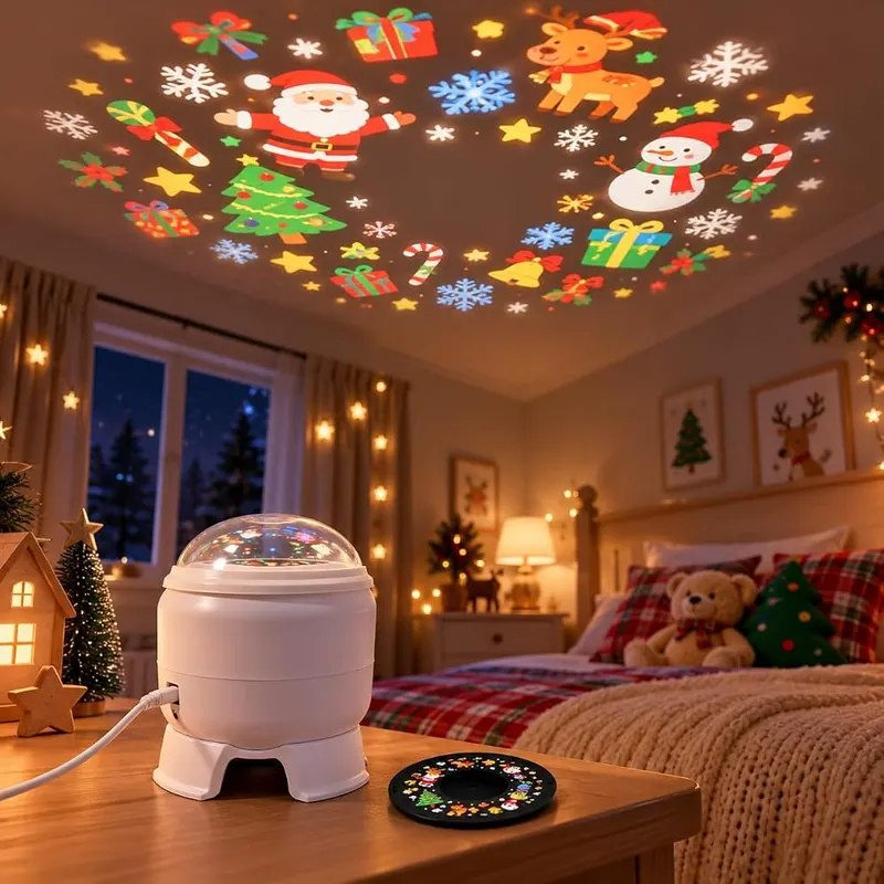 Generic Christmas Projector Lights Indoor – Indoor holiday decor lighting