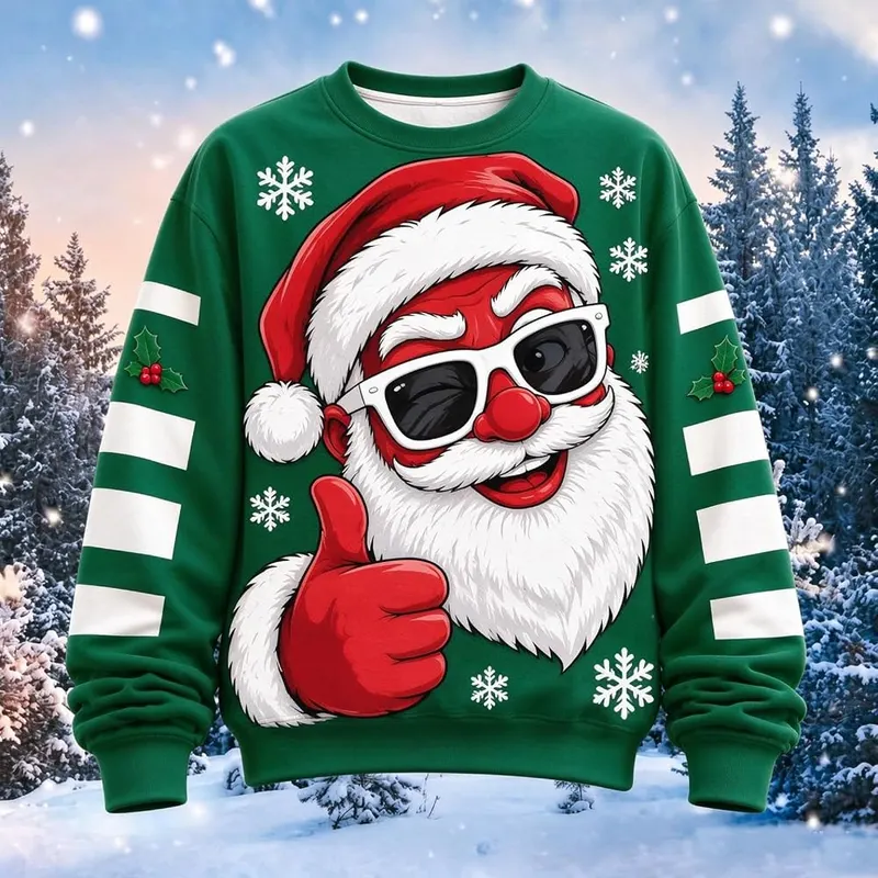 Generic Christmas Shirts A003green Large – Feature