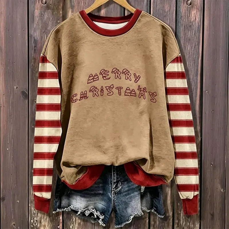 Generic Christmas Shirts A005khaki – Feature
