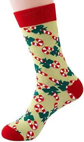 Generic Christmas Socks Novelty Fun Holiday Crew – Festive holiday green color