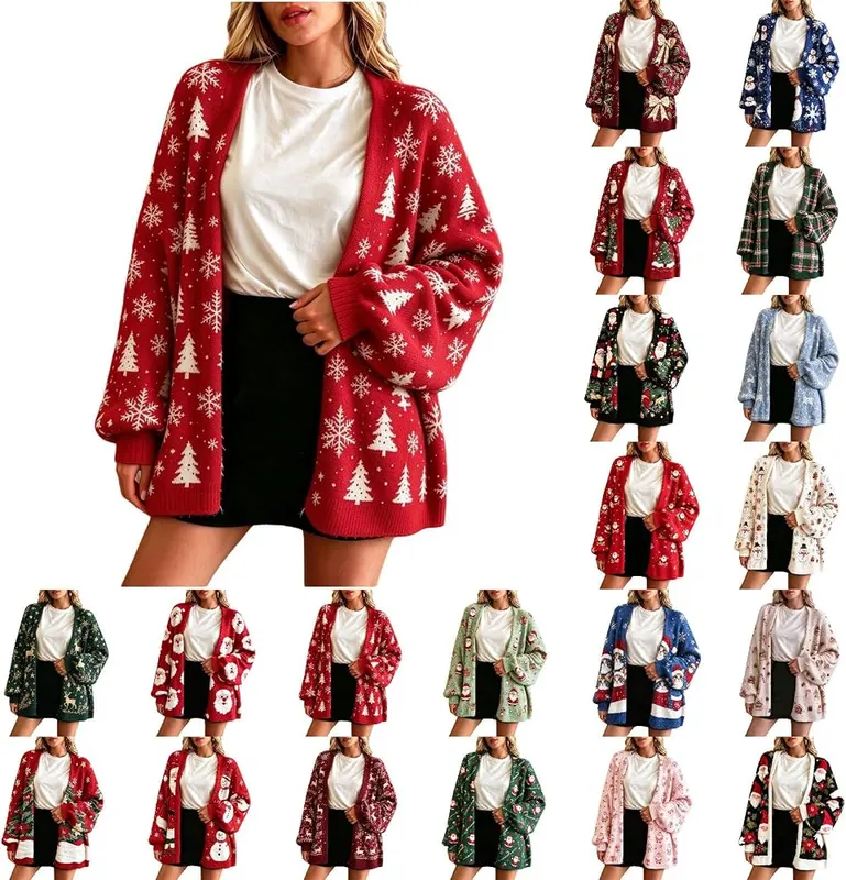 Generic Christmas sweaters 01-red in 01-red