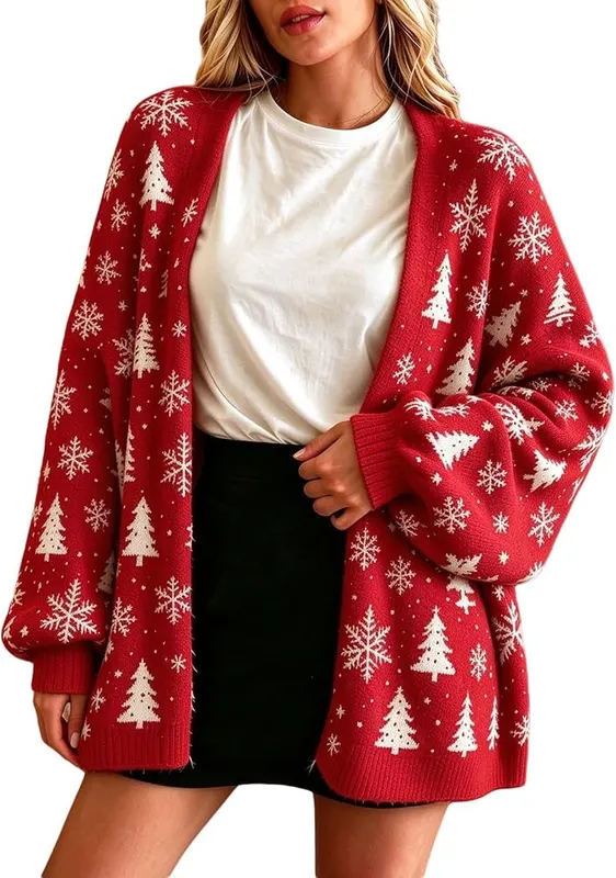 Generic Christmas sweaters 01-red – Festive Holiday Style