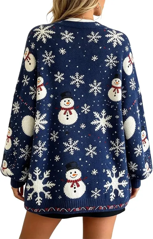 Generic Christmas Sweaters A11-dark Blue – product photo 2 of 7