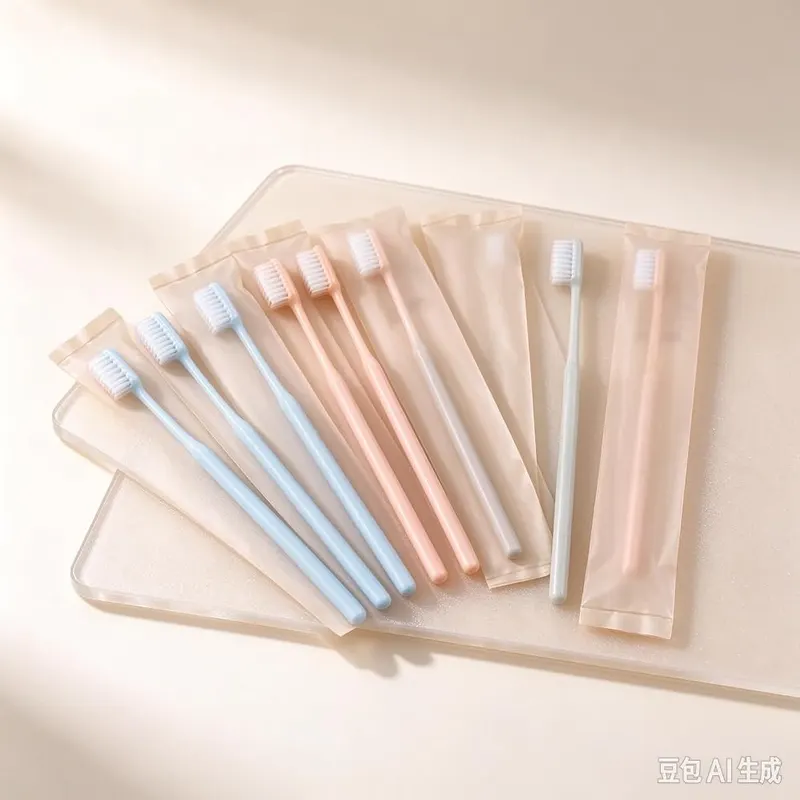 Generic Compact Single‑Use 20 Pack Ergonomic Toothbrush White – Convenient Portable Freshness Anywhere