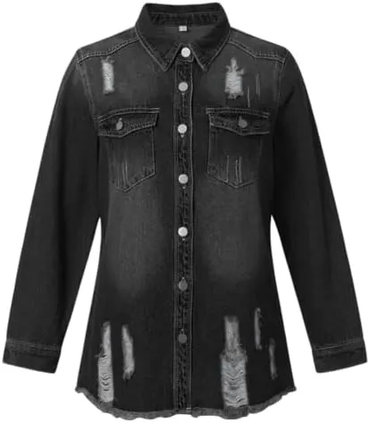Generic Denim Jacket Black – Easy layering for fall and winter