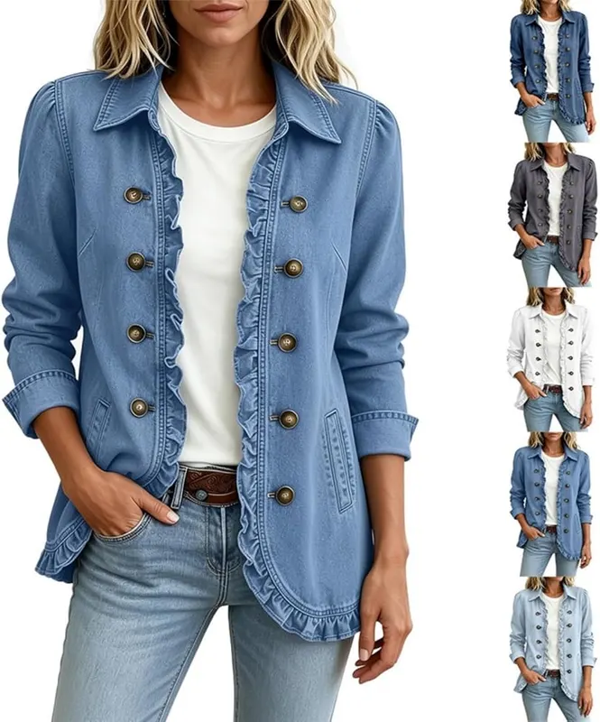 Generic Denim Jacket #Navy in #Navy