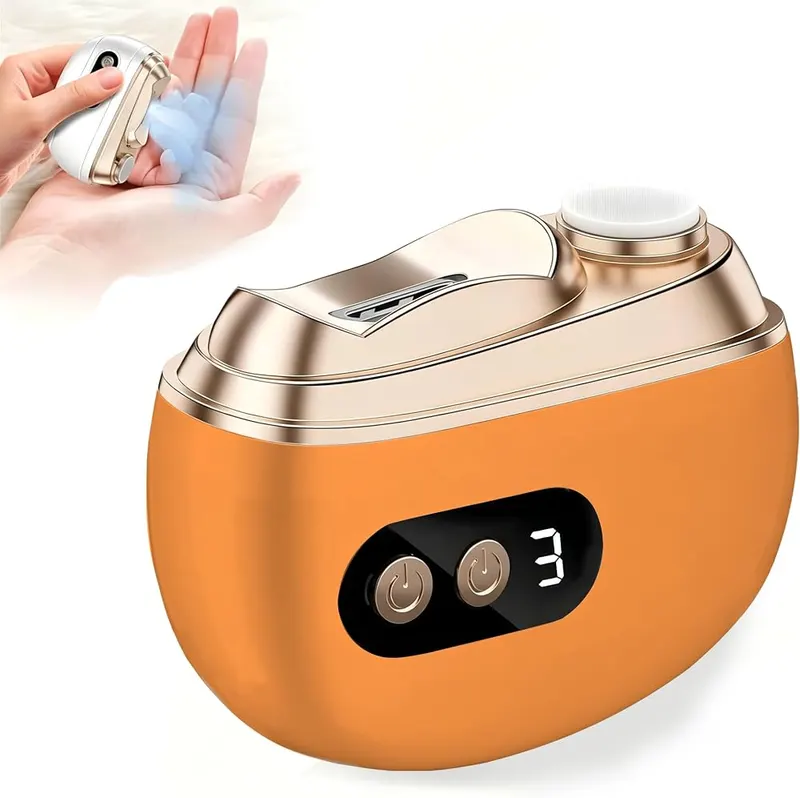 Generic Electric Nail Clipper 3-Speed in Orange
