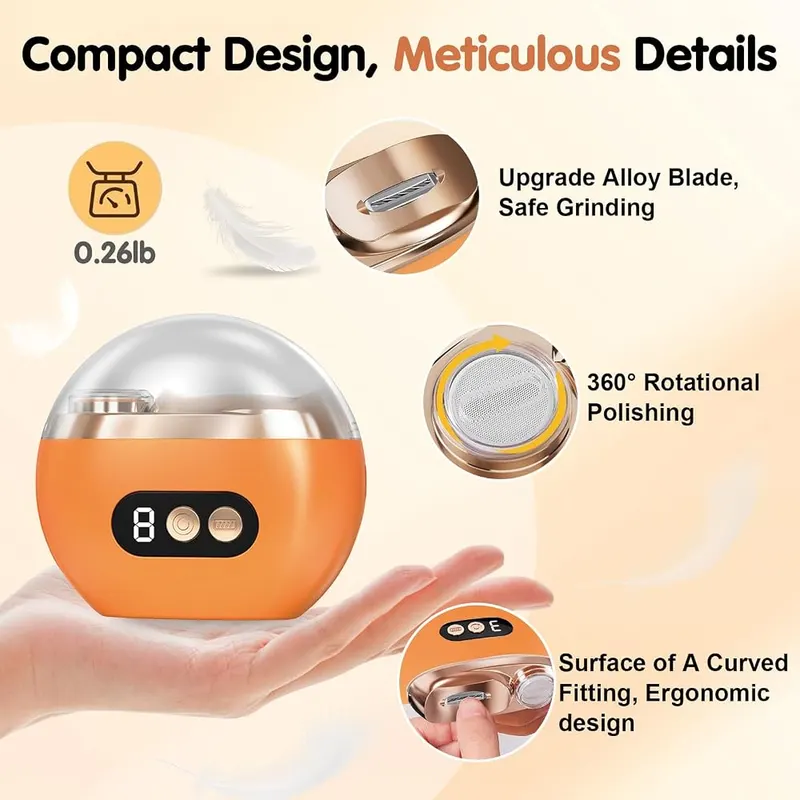 Generic Electric Nail Clipper 3-Speed – product photo 4 of 7