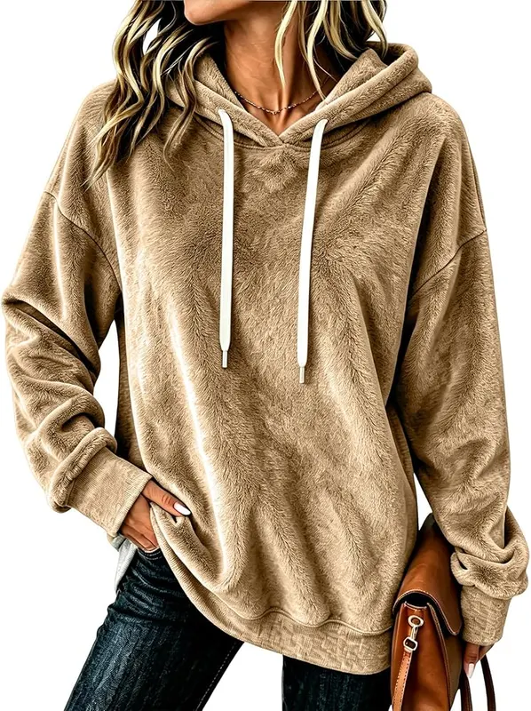 Generic Fall Hoodies Y2K A001khaki XX-Large – product photo 2 of 6