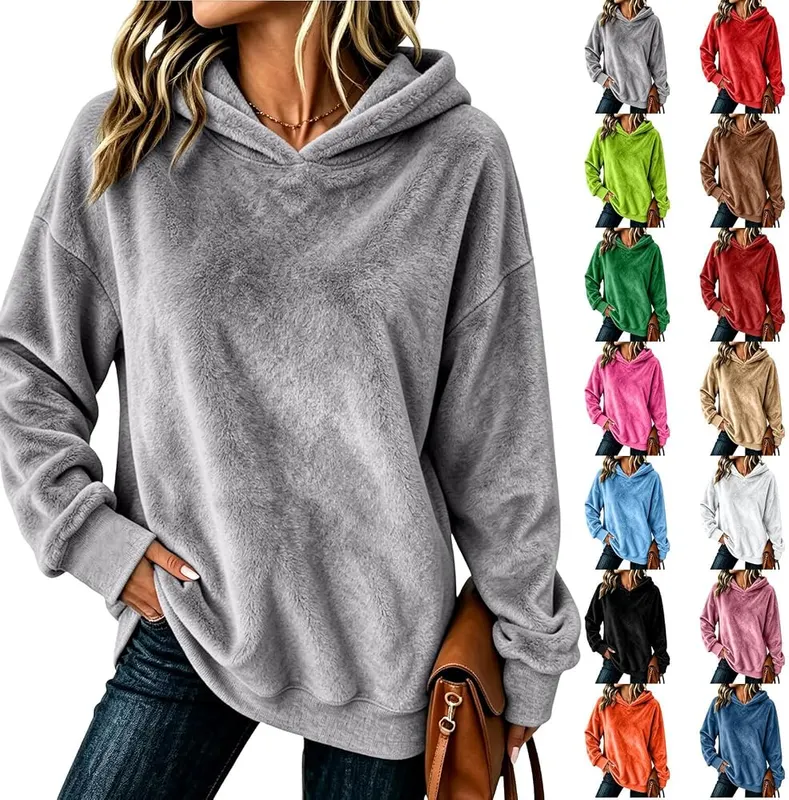 Generic Fall Sweatshirts A004dark Green X-Large in A004dark Green