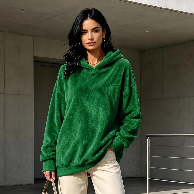 Generic Fall Sweatshirts A004dark Green X-Large – Design